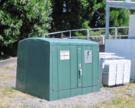 Padmount Primary Metering Swingout Panel